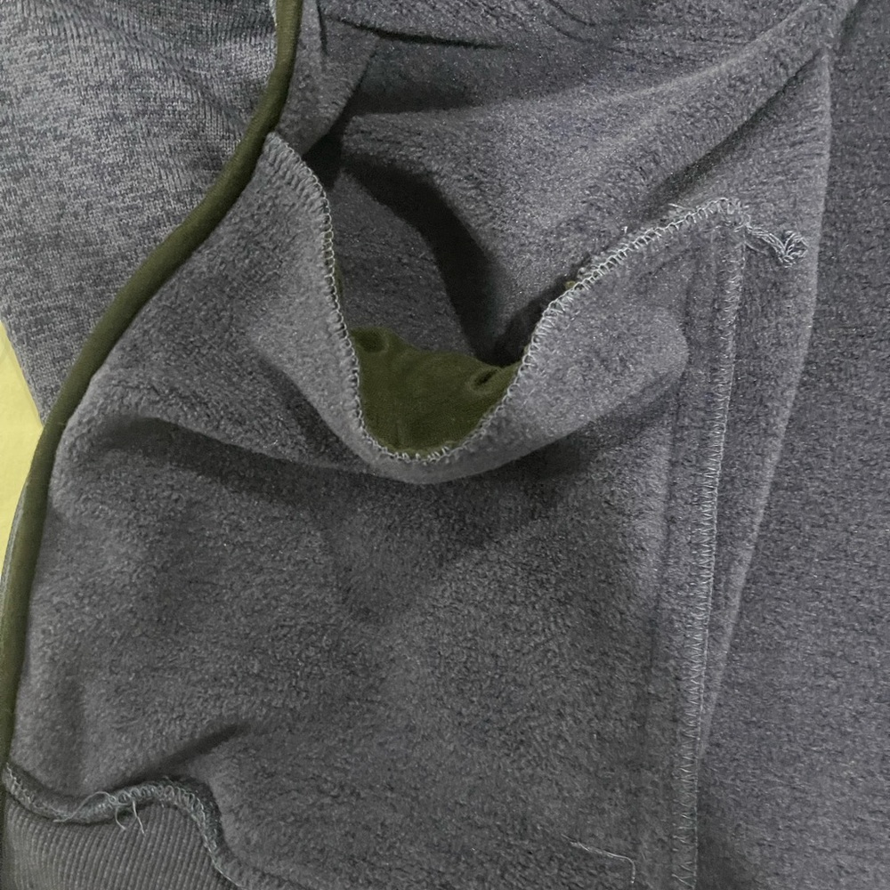 Mens OAKLEY Blue Sweater Zip Up Jacket Size Medium - Picture 7 of 8